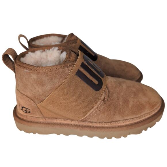 Ugg Neumel II Graphic Slip On Boots Women 6M Boho Cabincore Comfy Casual Lounge - Picture 1 of 6